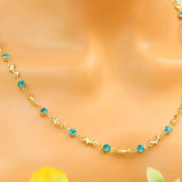 "New Beautiful Design Necklace Chain for Women/Girls, Gift, N508 - Picture 3 of 10